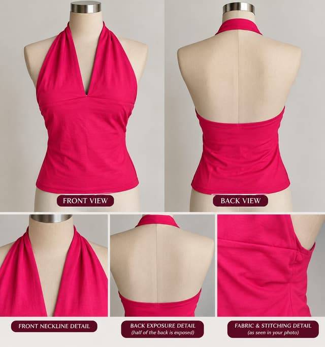 Halter neck tops